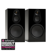 Monitor Audio Silver 100 8G stativhögtalare, pianosvart par