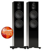 Monitor Audio Silver 500 8G golvhögtalare, pianosvart par