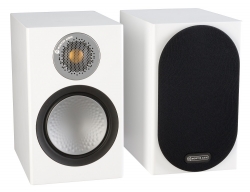 Monitor Audio Silver 50 mattvita stativhgtalare
