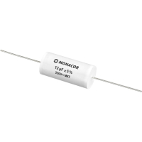 Monacor MKTA-120 Kondensator, metallbelagd polyesterfilm 12 uF, 250V