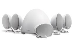 KEF E305 - Pure White (5.1-högtalarpaket i Vit)
