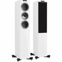 KEF R500 golvhögtalare, pianovitt par