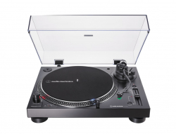 Audio Technica AT-LP120XUSB vinylspelare med RIAA-steg och USB, svart