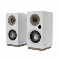 Jamo S-801PM aktiva hgtalare med Bluetooth & DAC, vitt par
