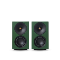 Cambridge Audio L/R S aktiva stereohögtalare med Bluetooth & DAC, grönt par