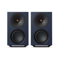 Cambridge Audio L/R X aktiva stereohögtalare med nätverk & HDMI eARC, blått par