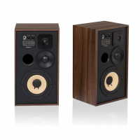 Elipson Heritage XLS11 Vintage-inspirerade stativhgtalare par, valnt