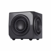 Lithe Audio Wireless Micro Subwoofer, trådlös aktiv baslåda med AirPlay 2 & Chromecast
