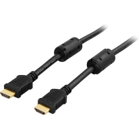 Deltaco HDMI-kabel - Svart (High Speed with Ethernet)