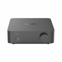 WiiM Vibelink Amp stereofrstrkare med DAC, mrkgr