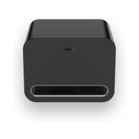 WiiM Sub Pro kompakt trådlös subwoofer, svart