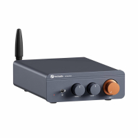 Fosi Audio BT20A PRO kompakt stereofrstrkare med Bluetooth & 48V ntdel