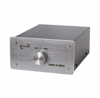 Dynavox AMP-S MKII omkopplare för förstärkare eller högtalare, silver