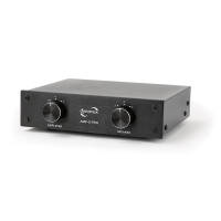 Dynavox AMP-S PRO högnivåomkopplare för förstärkare och högtalare, svart