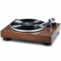 Music Hall The Classic vinylspelare med RIAA-steg, mrk valnt 