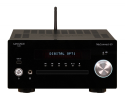 Advance Acoustic MyConnect 60 stereofrstrkare med CD, radio & ntverk, svart