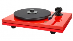 Music Hall MMF 5.3 vinylspelare med Ortofon 2M Blue-pickup, röd