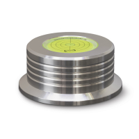 Dynavox PST260 skivpuck med Libelle för skivspelare, silver