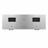 Vincent SP-332 rörbestyckat stereoslutsteg med XLR, silver Returexemplar