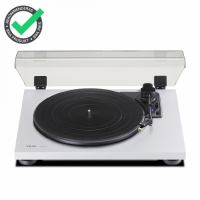 Teac TN-180BT-A3 vinylspelare med AT-3600L pickup, vit RETUREXEMPLAR