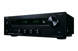 Onkyo TX-8270 stereoförstärkare med nätverk, HDMI & RIAA-steg, svart