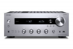Onkyo TX-8390 stereoreceiver med nätverk, silver