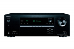 Onkyo TX-SR494DAB hemmabiofrstrkare med Bluetooth & DAB-radio, svart