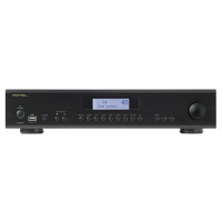 Rotel A12 MKII stereoförstärkare med DAC, RIAA-steg & Roon Ready, svart