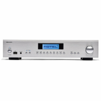 Rotel A12 MKII stereof�rst�rkare med DAC, RIAA-steg & Roon Ready, silver