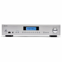 Rotel A12 MKII stereofrstrkare med DAC, RIAA-steg & Roon Ready, silver