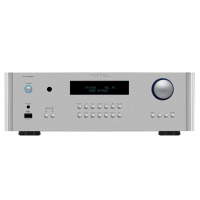 Rotel RA1592 MKII stereofrstrkare med DAC, RIAA-steg & MQA-std, silver