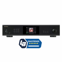 Rotel S14 stereofrstrkare med streaming, DAC & RIAA-steg, svart