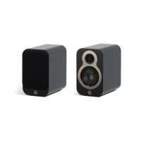 Q Acoustics 3010c stativhgtalare, mattsvart par