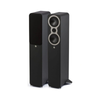 Q Acoustics 3040c golvhögtalare, svart par
