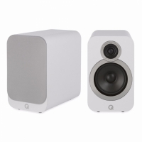 Q Acoustics 3020i stativhgtalare, vitt par