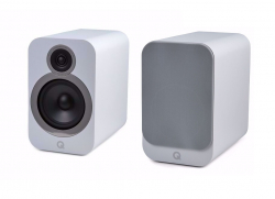 Q Acoustics 3030i stativhgtalare, vitt par