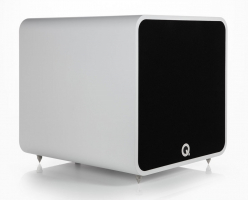 Q Acoustics QB12 aktiv subwoofer, mattvit