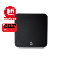 Q Acoustics Q SUB100 aktiv subwoofer med 10" baselement, svart