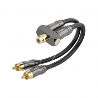 Qed Performance Y-Adaptor, subwoofer y-kabel hona->tv hanar