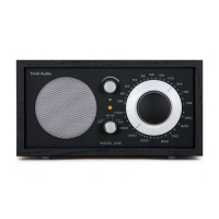 Tivoli Audio Model One, FM-bordsradio svart/svart