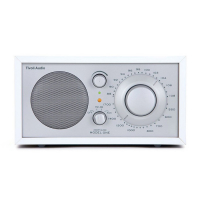 Tivoli Audio Model One, FM-bordsradio vit/silver