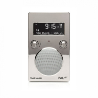 Tivoli Audio PAL+ BT gen 2, vattent�lig DAB/FM-radio med Bluetooth, krom