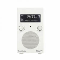 Tivoli Audio PAL+ BT gen 2, vattentålig DAB/FM-radio med Bluetooth, vit