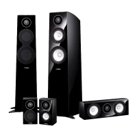 Yamaha NS-F700 5.0-paket (Svart Pianofinish)