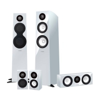 Yamaha NS-F700 5.0-paket (Vit Pianofinish)