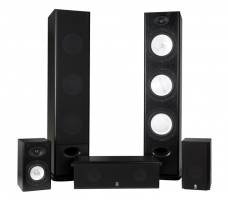 System One H388 Högtalarpaket 5.0, svart