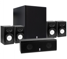 System One H388S högtalarpaket 5.1, svart