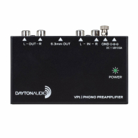 Dayton Audio VP1, RIAA-steg fr vinylspelare