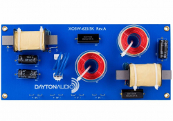 Dayton Audio XO3W-625/5K, delningsfilter 3-vägs