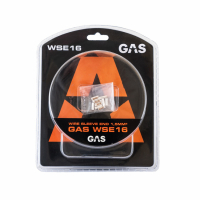 GAS WSE16 ändhylsor för 1.5 mm² högtalarkabel, 10-pack